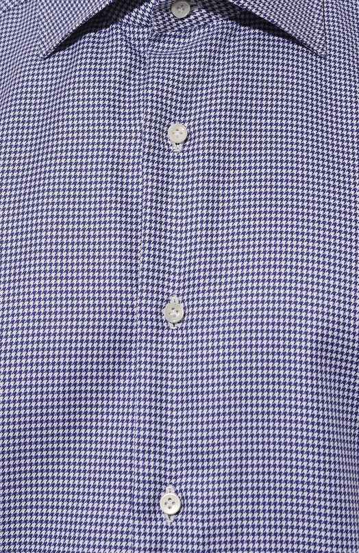 фото Хлопковая рубашка luigi borrelli