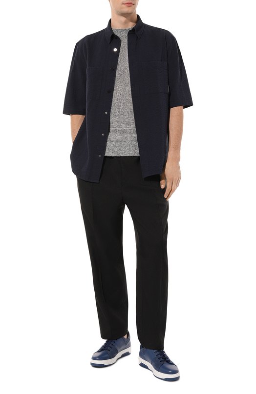 фото Кожаные кеды zilli