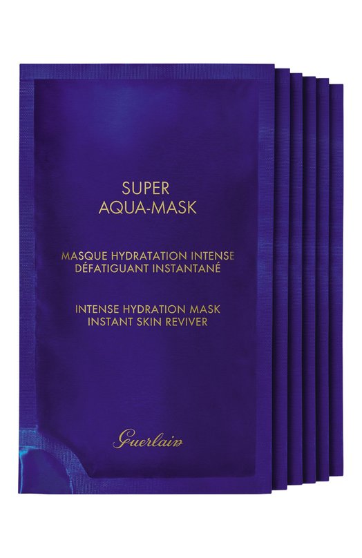 фото Увлажняющие маски super aqua guerlain