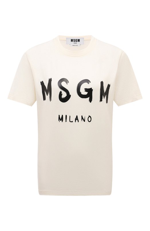 фото Хлопковая футболка msgm