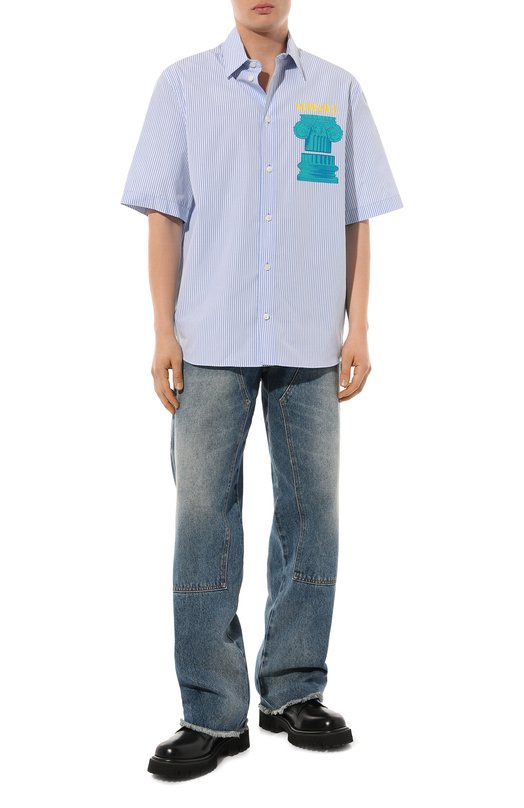фото Хлопковая рубашка versace