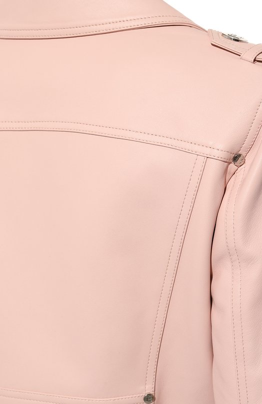 фото Кожаная куртка balmain