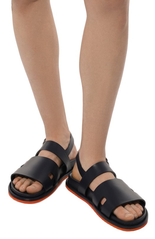 фото Кожаные сандалии kiton