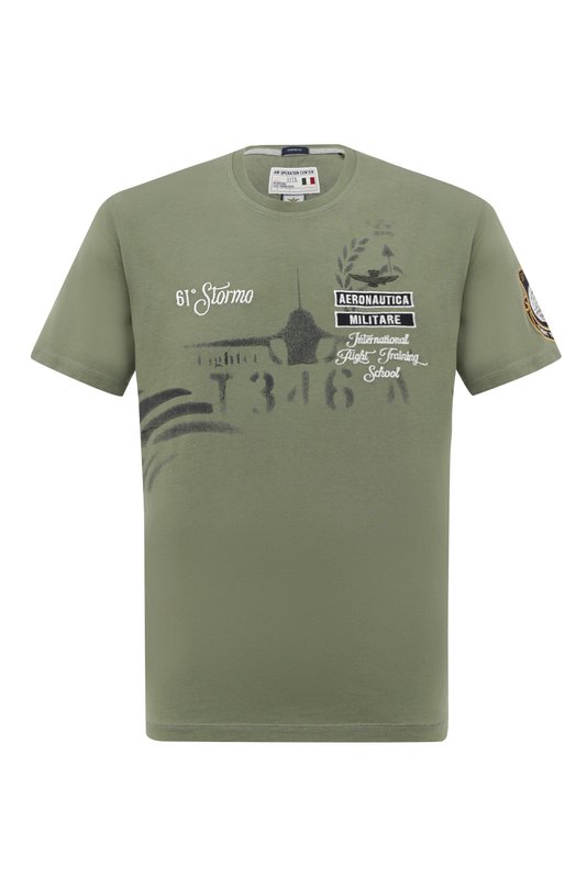 фото Хлопковая футболка aeronautica militare