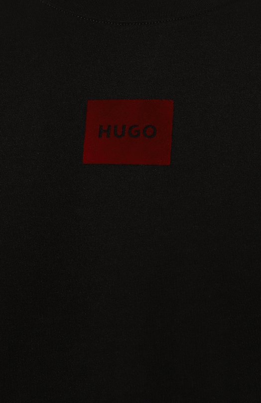 фото Хлопковая футболка hugo