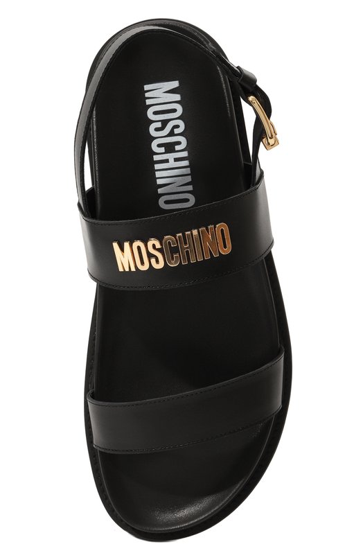 фото Кожаные сандалии moschino