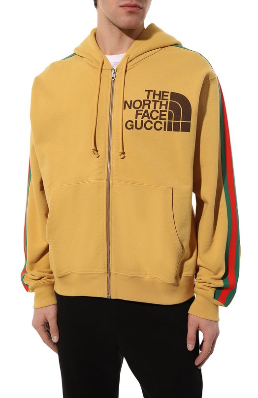 фото Хлопковая толстовка the north face x gucci gucci