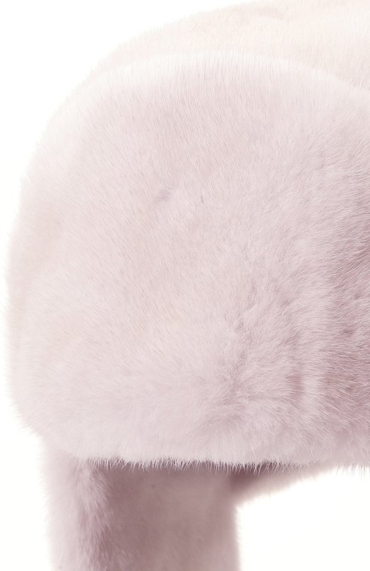 фото Шапка-ушанка с отделкой из меха норки kussenkovv