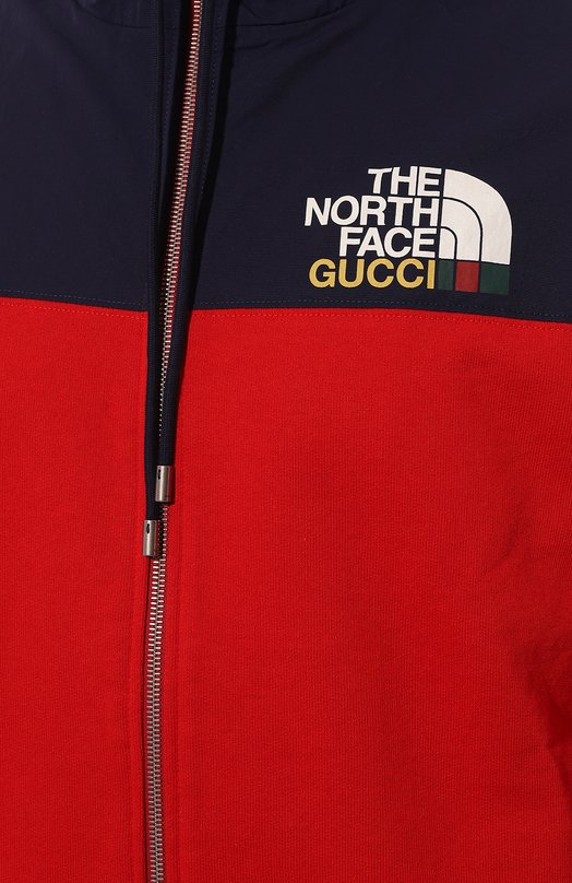 фото Хлопковая толстовка the north face x gucci gucci