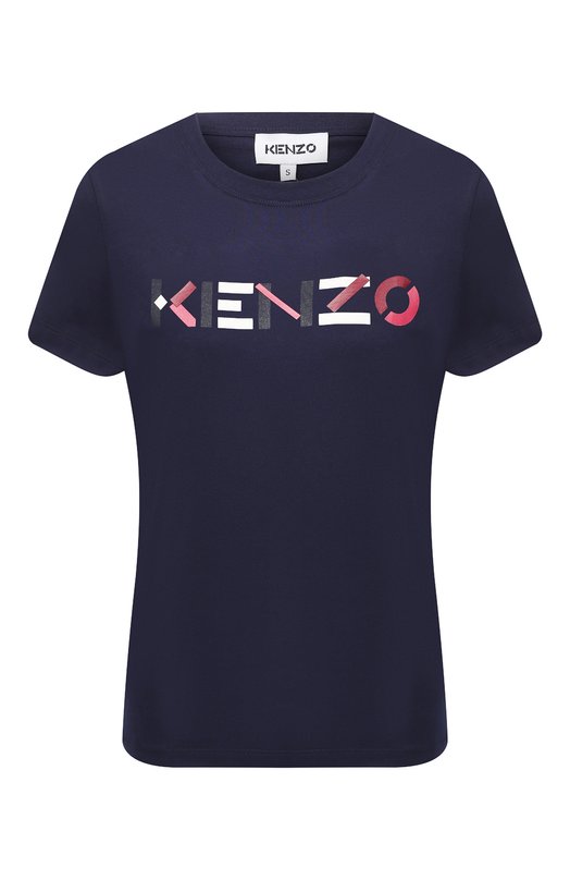 фото Хлопковая футболка kenzo