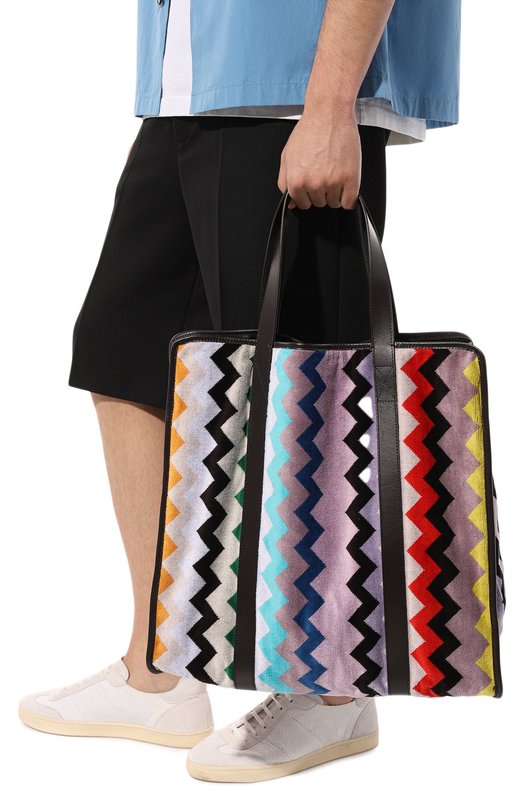 фото Текстильная пляжная сумка missoni