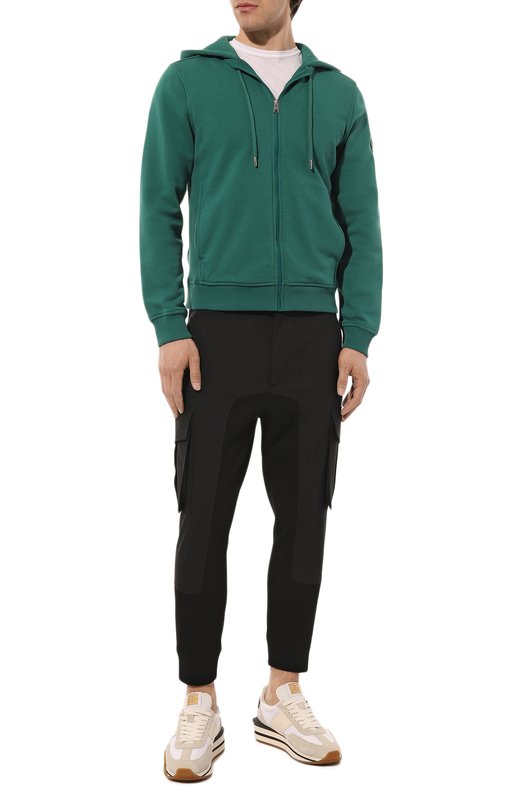 фото Хлопковая толстовка woolrich