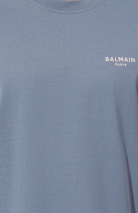 фото Хлопковая футболка balmain