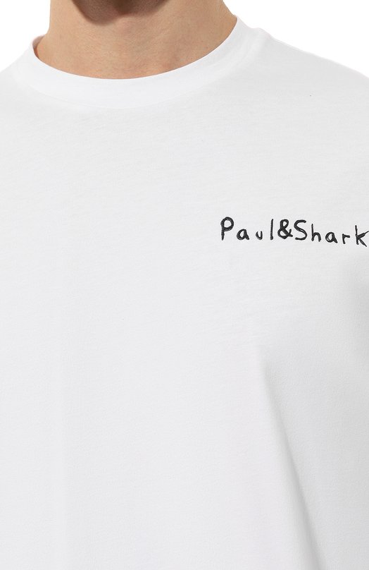 фото Хлопковая футболка paul&shark