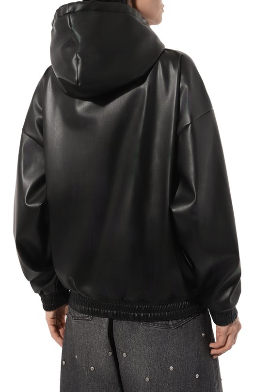 фото Худи из экокожи iceberg