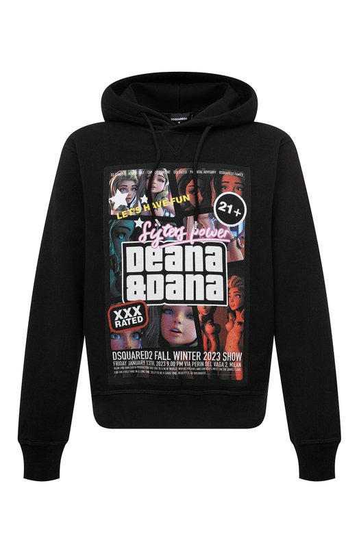 фото Хлопковое худи dsquared2