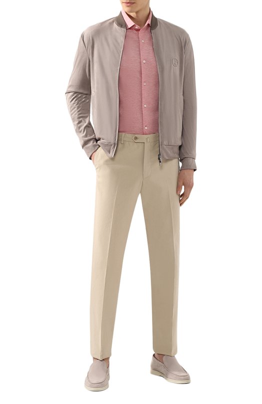 фото Хлопковая рубашка loro piana