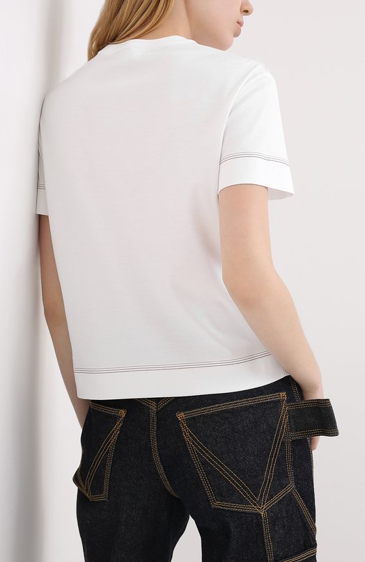 фото Хлопковая футболка loro piana