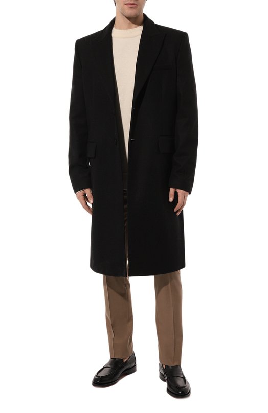 фото Брюки из шерсти и хлопка corneliani