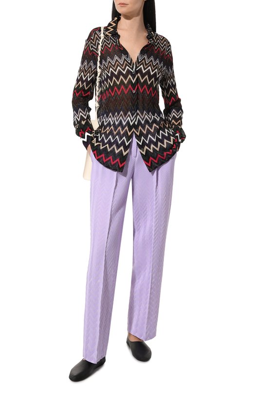 фото Брюки из хлопка и вискозы missoni