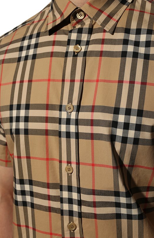 фото Хлопковая рубашка burberry