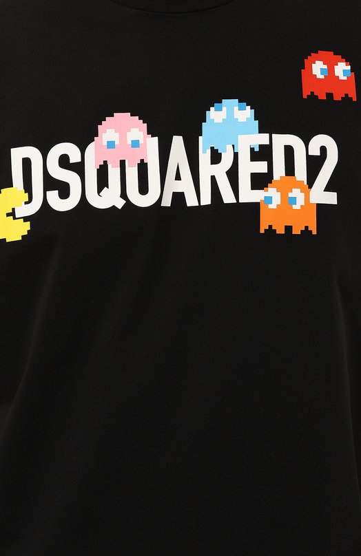 фото Хлопковая футболка dsquared2 x pac-man™ dsquared2