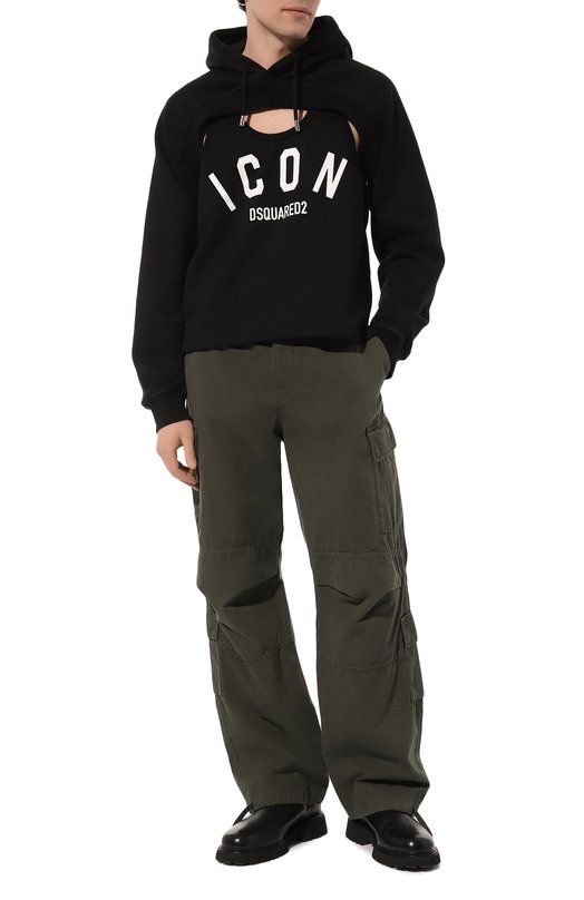 фото Хлопковое худи dsquared2