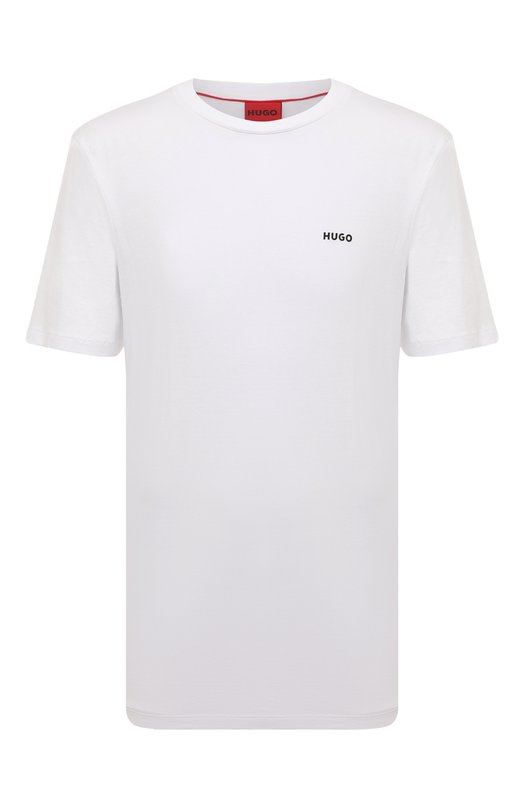 фото Хлопковая футболка hugo
