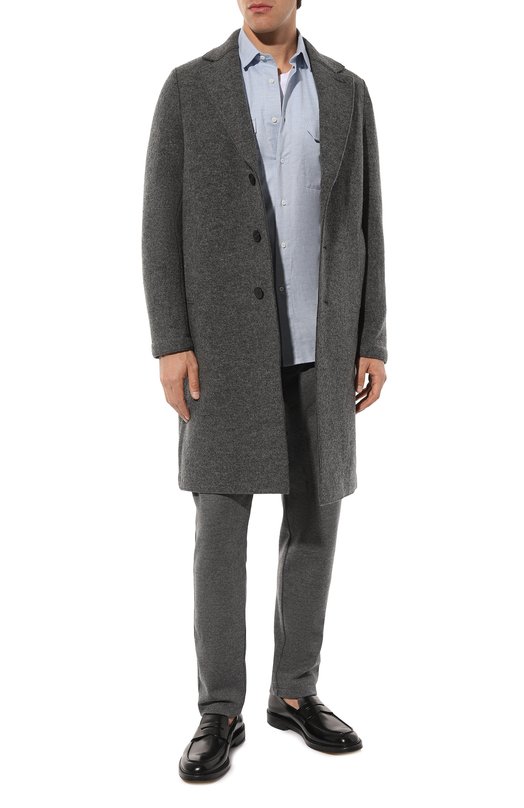 фото Хлопковая рубашка brunello cucinelli