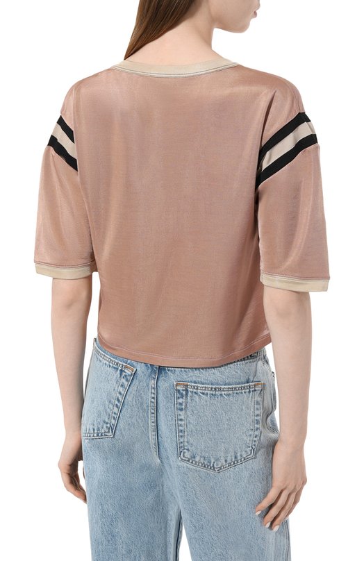 фото Футболка из вискозы saint laurent
