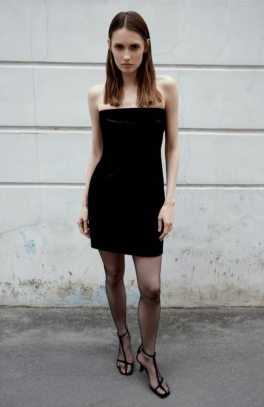 фото Бархатное платье theory