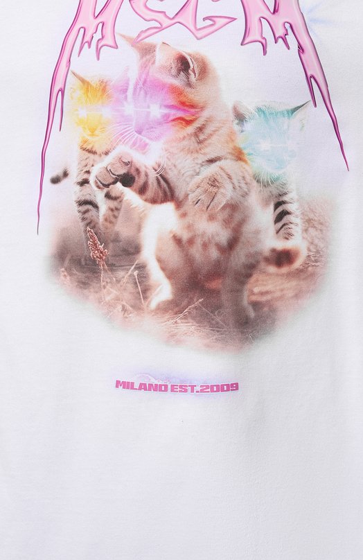 фото Хлопковая футболка msgm