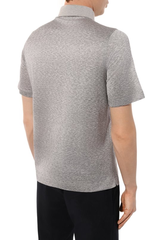 фото Поло из шелка и хлопка zilli