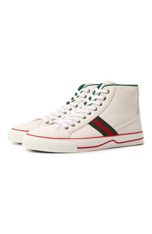 фото Кожаные кеды tennis 1977 gucci