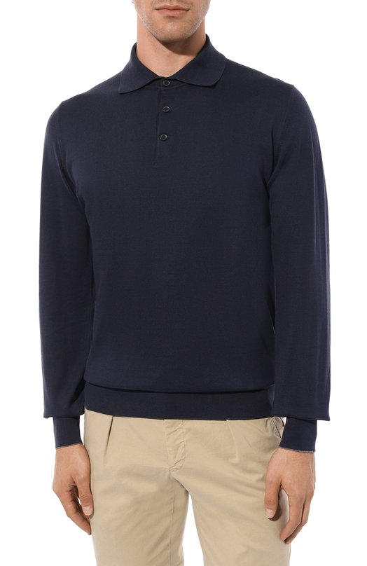 фото Хлопковое поло brunello cucinelli