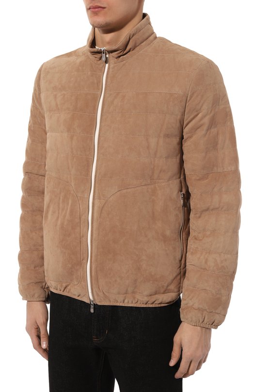 фото Замшевая куртка brunello cucinelli