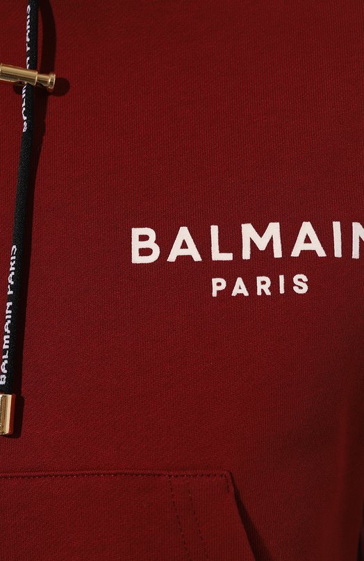 фото Хлопковое худи balmain