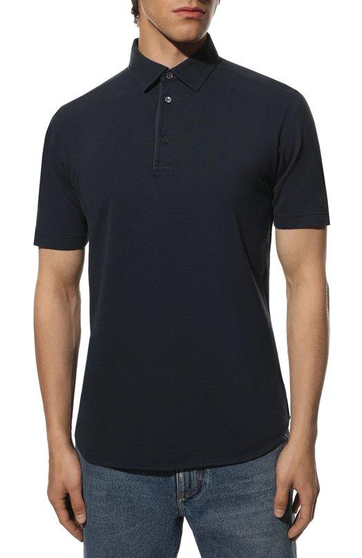 фото Хлопковое поло loro piana