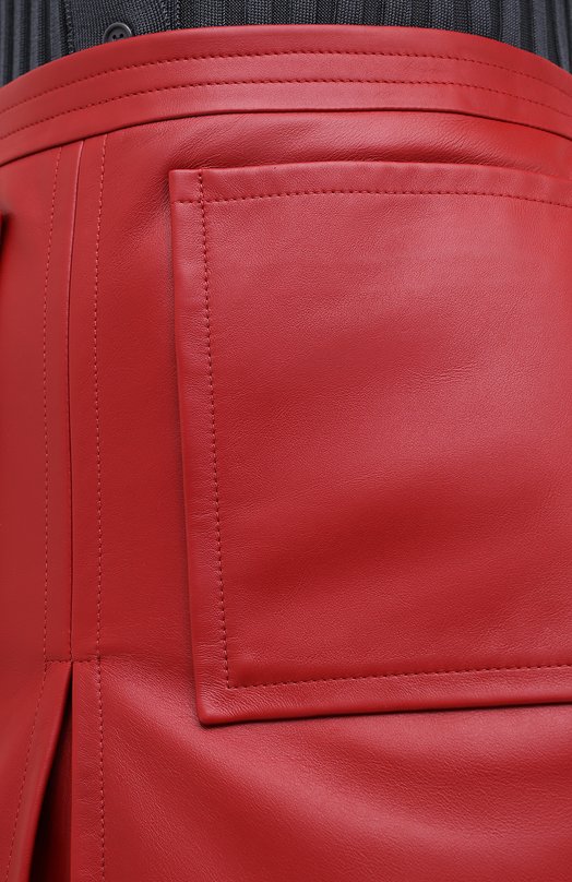 фото Кожаная юбка burberry