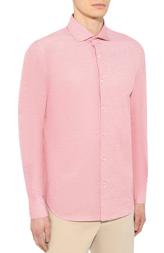 фото Хлопковая рубашка loro piana