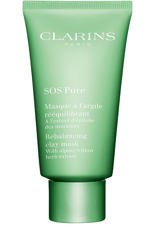 фото Очищающая маска с экстрактом кипрея sos pure (75ml) clarins