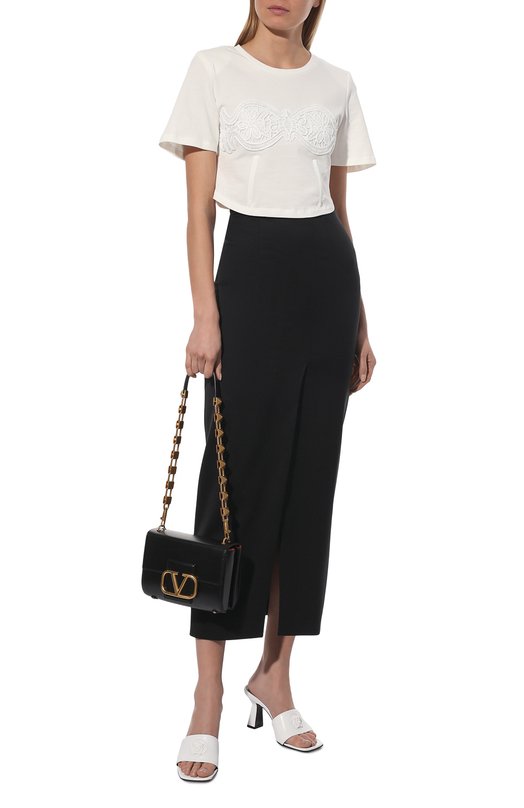 фото Шерстяная юбка valentino