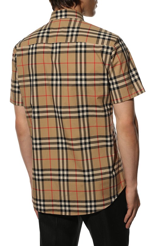фото Хлопковая рубашка burberry