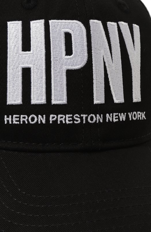 фото Хлопковая бейсболка heron preston