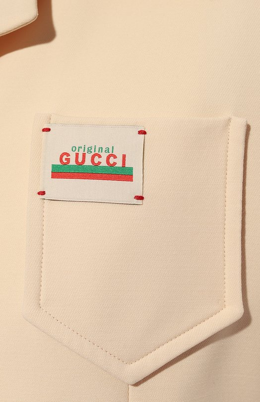 фото Жакет из шелка и шерсти gucci