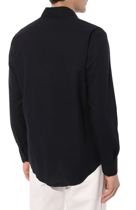 фото Хлопковая рубашка giorgio armani