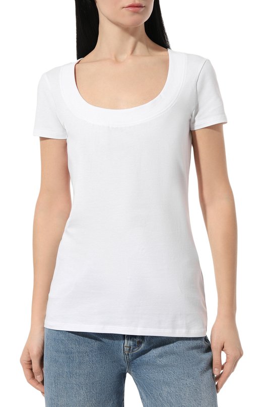 фото Хлопковая футболка escada sport