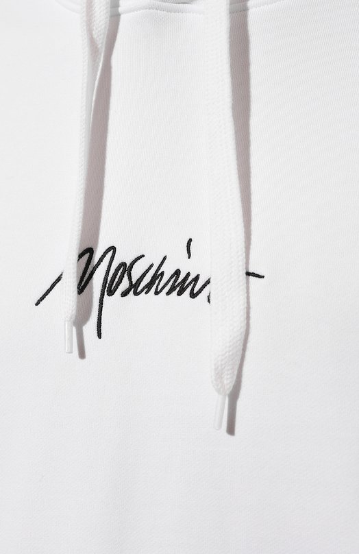 фото Хлопковое худи moschino