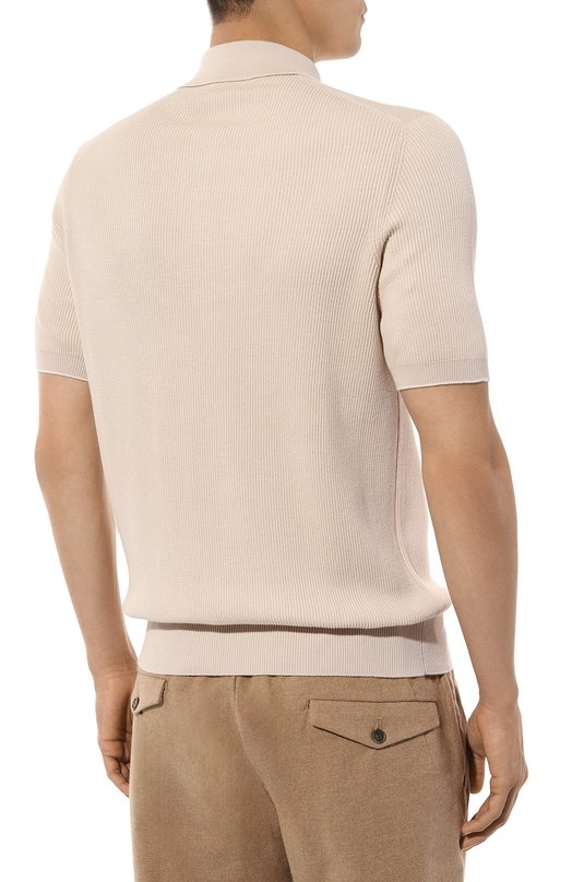 фото Хлопковое поло brunello cucinelli