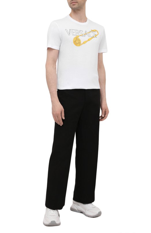 фото Хлопковая футболка versace